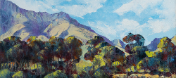 Nuy Valley, Worcester District | 2019 | Oil on Canvas | 39 x 59 cm